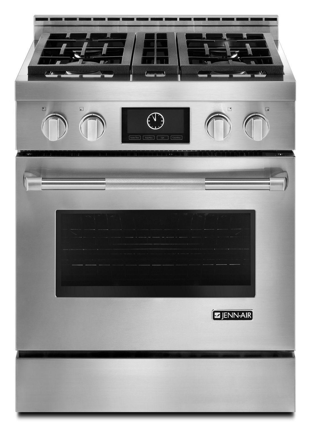 Jennair JGRP430WP Pro-Style® 30" Gas Range With Multimode® Convection Stainless Steel