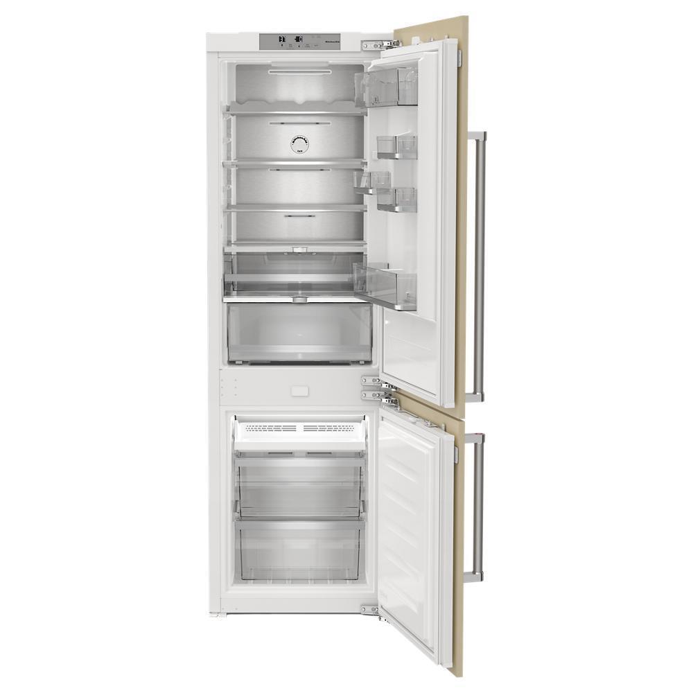 Kitchenaid KBBX102MPA 8.84 Cu. Ft. 22" Built-In Panel-Ready Bottom Mount Refrigerator