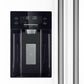 Forno FFRBI184436WHT Espresso Salerno 36-Inch Side-By-Side White Refrigerator 20 Cu.Ft