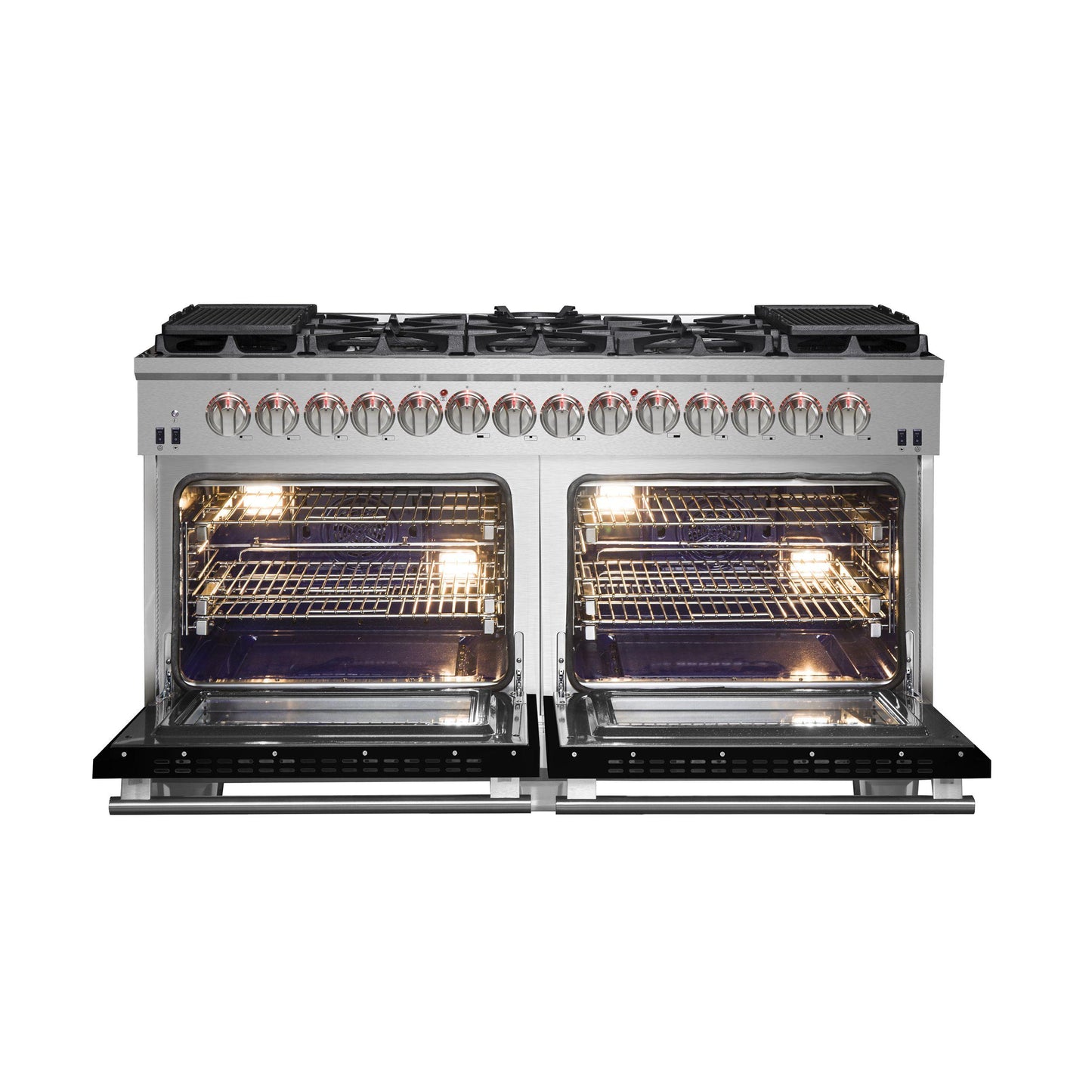 Forno FFSGS618760 Forno Capriasca 60" Freestanding Dual Fuel Range