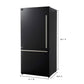 Fornofridge_depth_30 Milano 31-Inch Black With Ice Maker