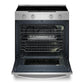 Whirlpool WSES7530RZ 30-Inch Smart Slide In Electric Range With Air Cooking Technology, No Preheat Air Fry, Wipeclean™ Coating, Steam/Self Clean And High Speed Preheat