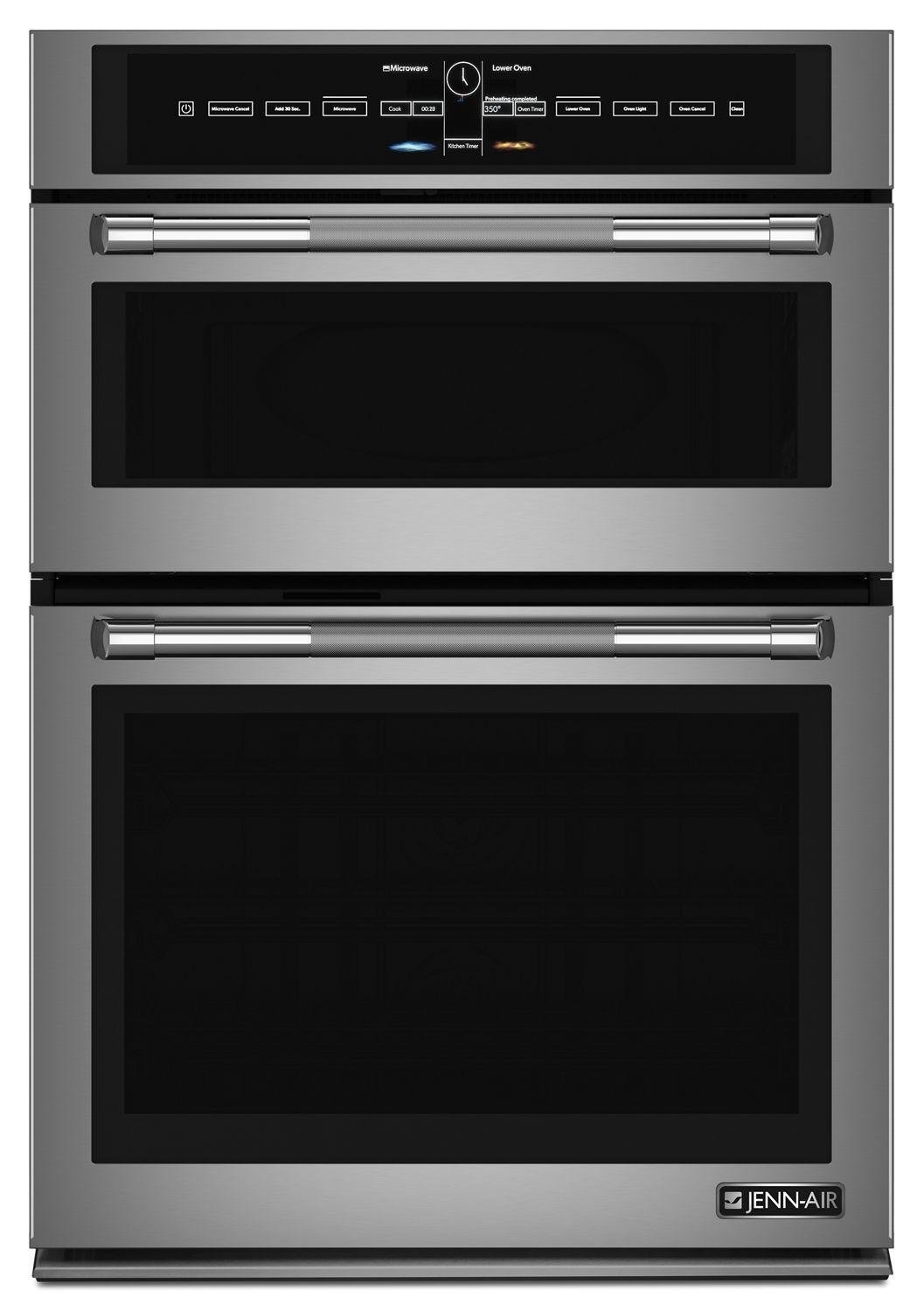 Jennair JMW3430DP Pro-Style® 30" Microwave/Wall Oven With V2 Vertical Dual-Fan Convection System Pro Style Stainless