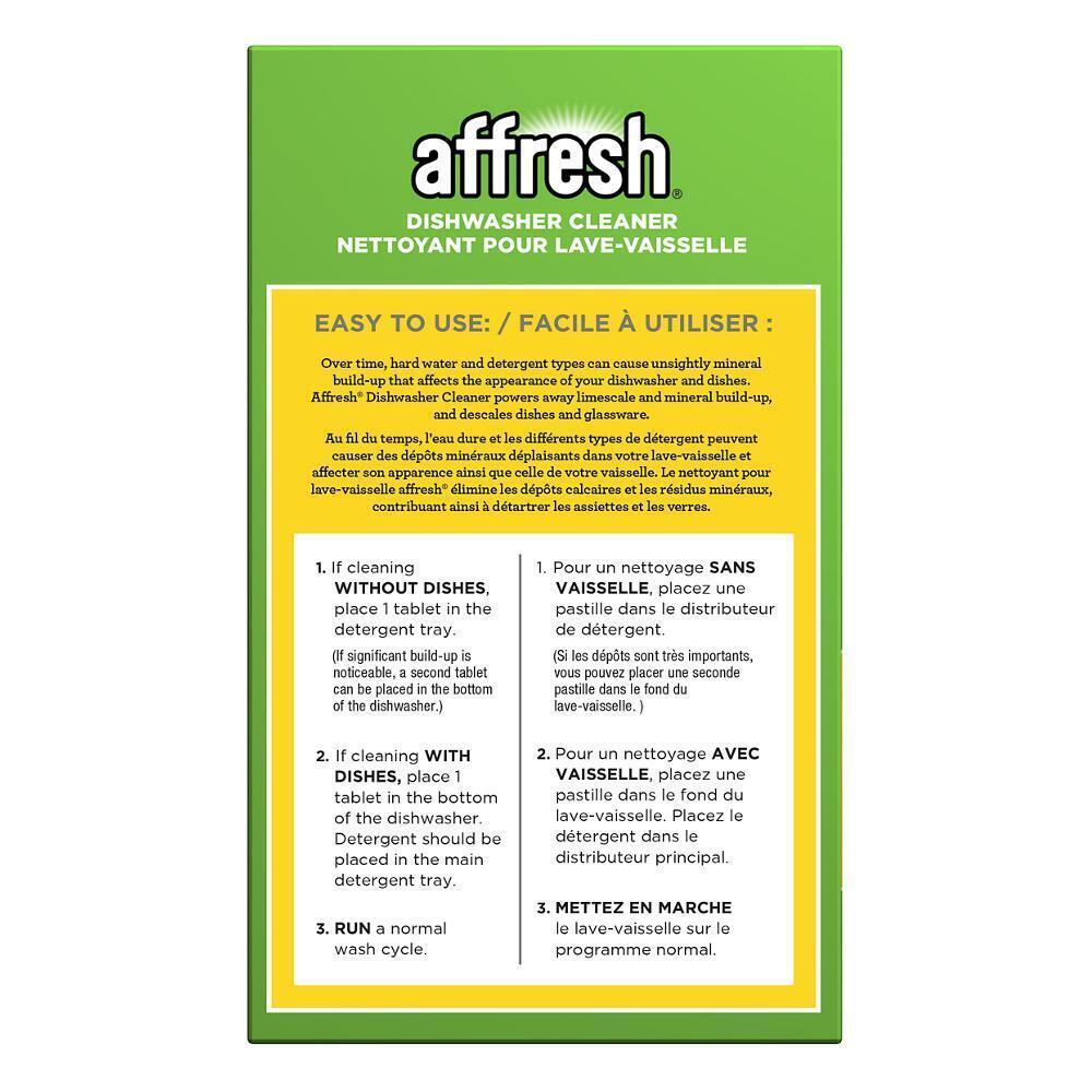 Jennair W10549851 Affresh® Dishwasher Cleaner Tablets - 6 Count