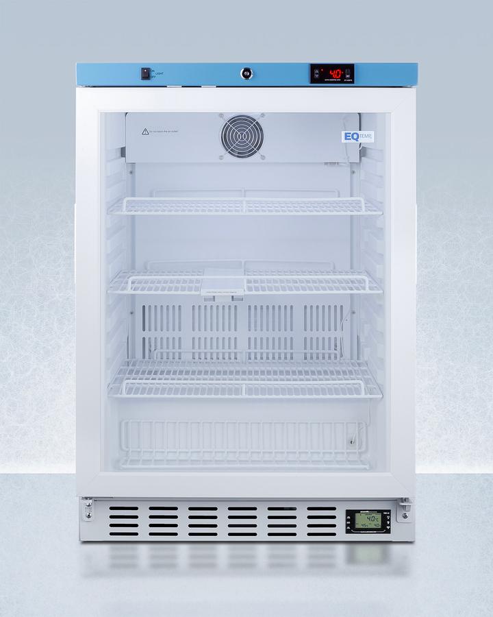 Summit ACR52GNSF456 24" Wide Built-In Healthcare Refrigerator, Certified To Nsf/Ansi 456 Vaccine Storage Standard