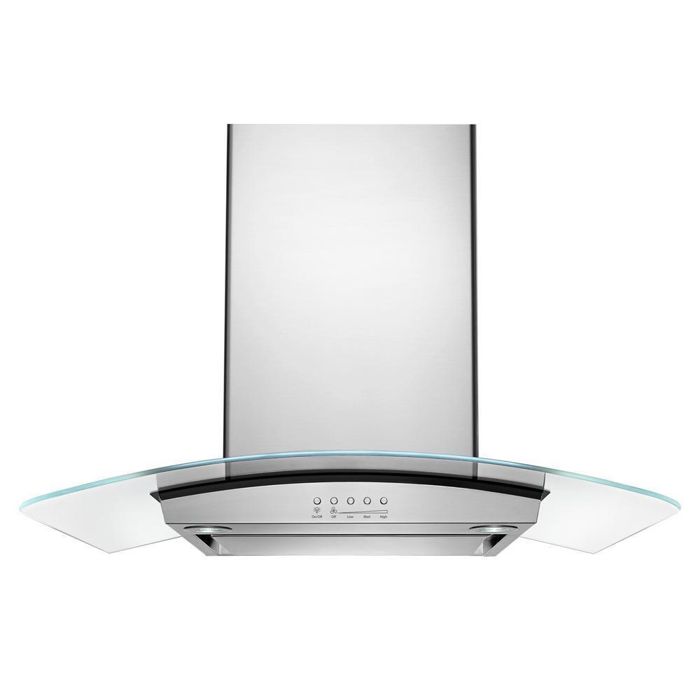 Jennair WVW75UC0DS 30" Modern Glass Wall Mount Range Hood