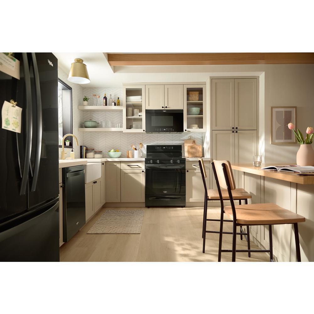 Whirlpool WFES7530RB 30-Inch Smart Electric Smart Range With Air Cooking Technology, No Preheat Air Fry, High Speed Preheat Oven, Wipeclean&#8482; Coating, And Steam/Self Clean