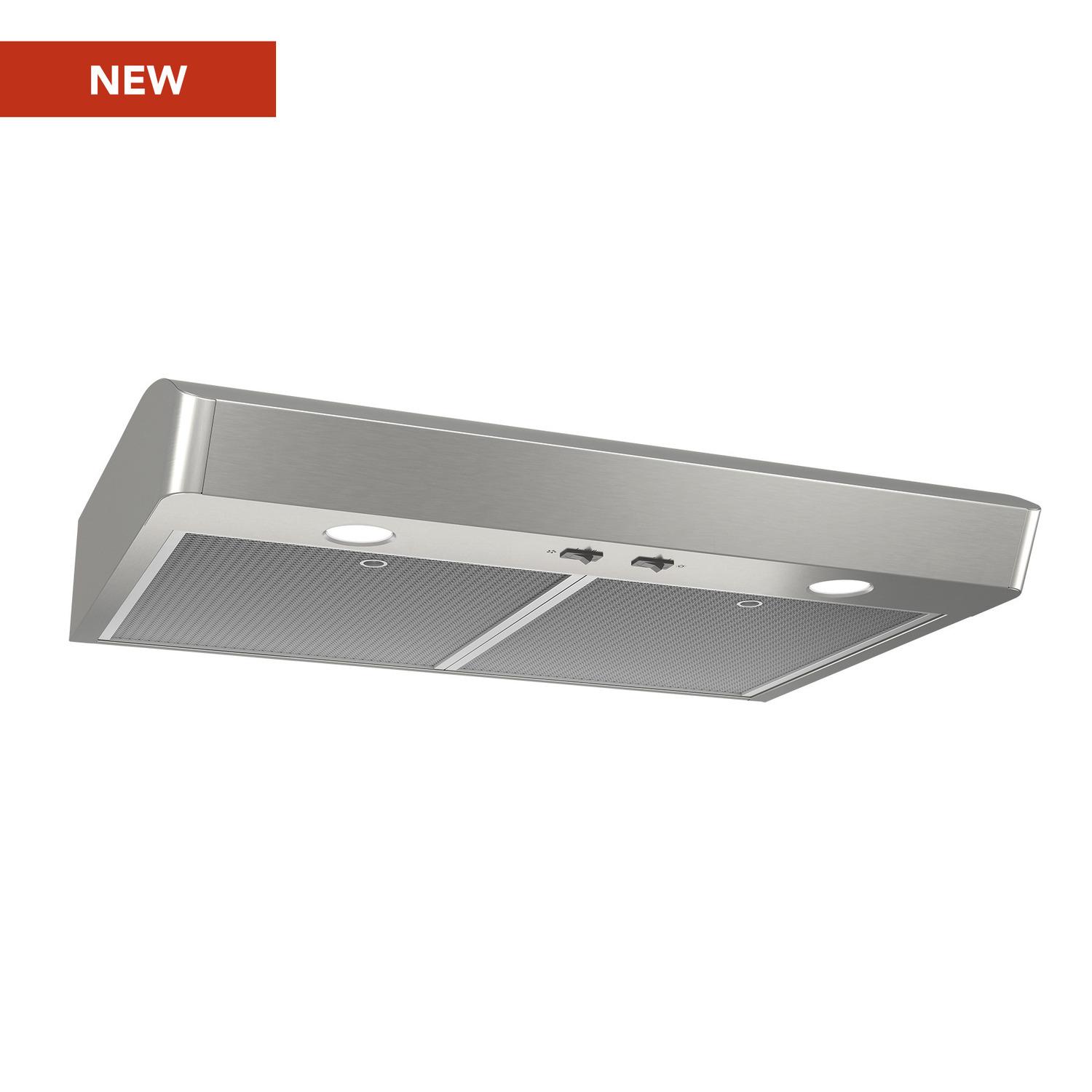 Broan MTR130SS Broan 30-Inch Convertible Under-Cabinet Range Hood, Stainless Steel