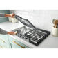 Whirlpool WCGK7530PS 30-Inch Gas Cooktop With 2-In-1 Hinged Grate To Griddle