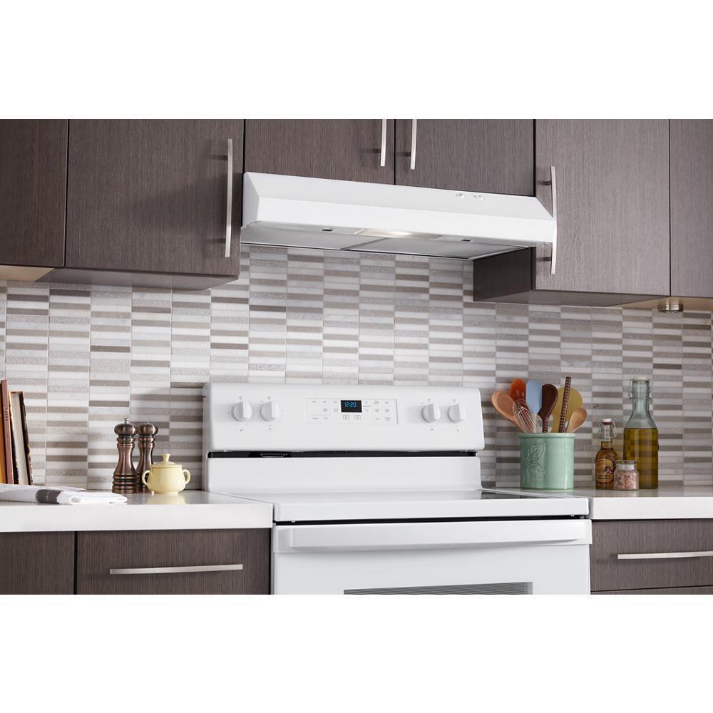 Jennair WVU17UC0JW 30" Range Hood With Full-Width Grease Filters