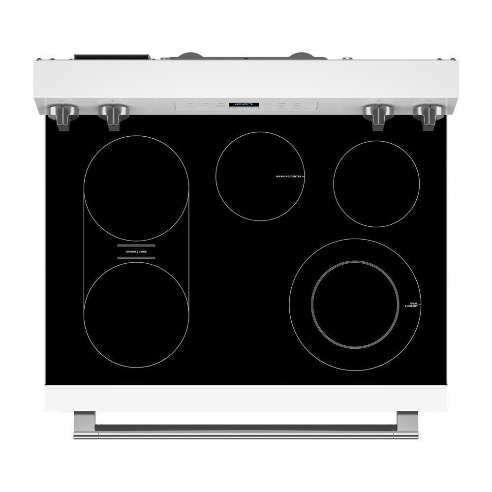 Maytag MFES6030RW 30-Inch Wide Electric Range With No Preheat Air Fry And Air Baking - 5.3 Cu. Ft.