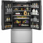 Jennair JFFCC72EFP Pro-Style® 72 Counter-Depth French Door Refrigerator With Obsidian Interior - Pro Style Stainless