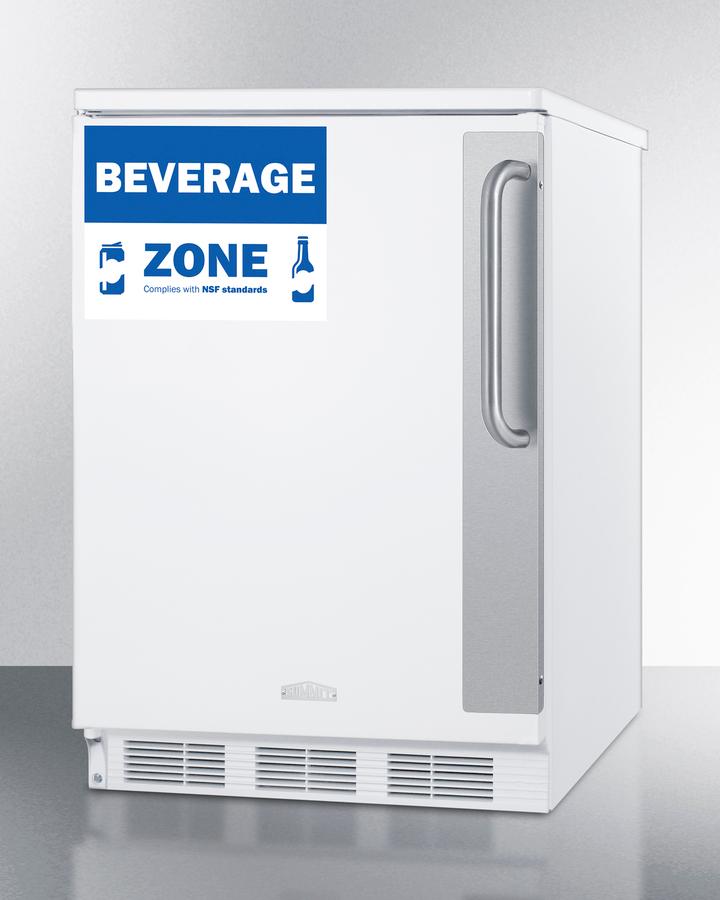 Summit FF6W7BZLHD 24" Wide All-Refrigerator