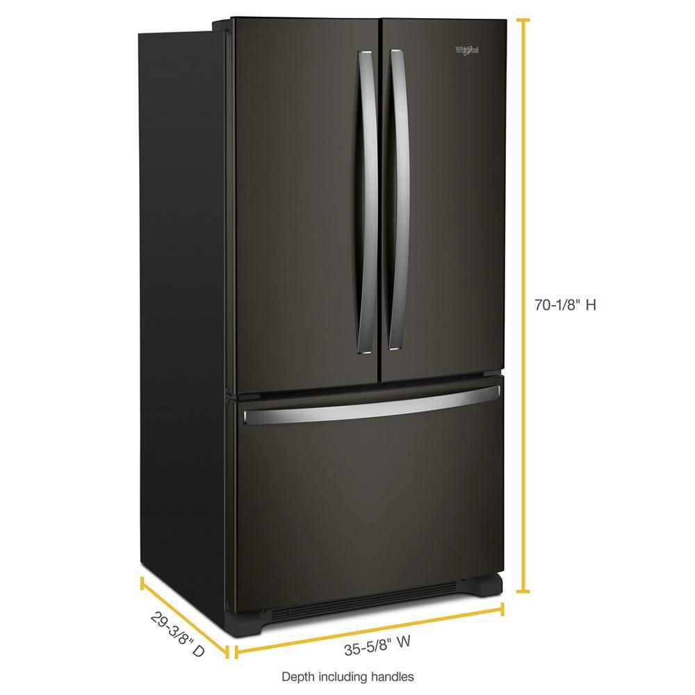 Whirlpool WRFC2036RV Whirlpool® Counter-Depth French Door Bottom Mount Refrigerator