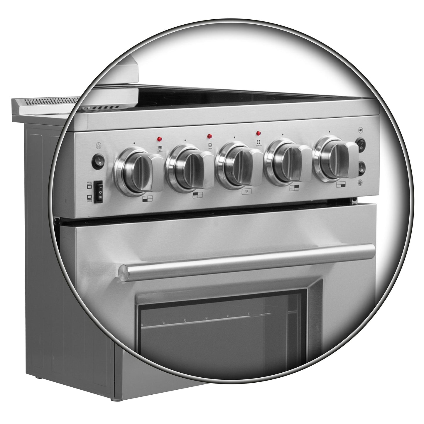 Forno FFSEL606924 Loiano 24" Freestanding Electric Range