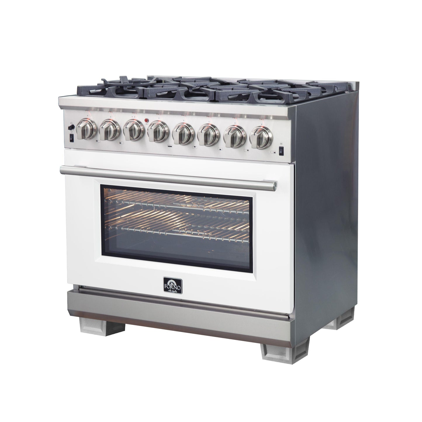 Forno FFSGS618736 Forno Capriasca 36" Freestanding Dual Fuel Range