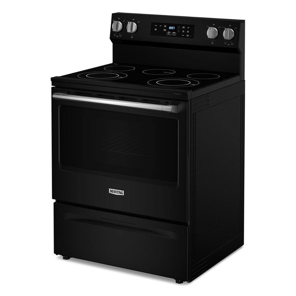 Maytag MFES4030RB 30-Inch Wide Electric Range With Steam Clean - 5.3 Cu. Ft.