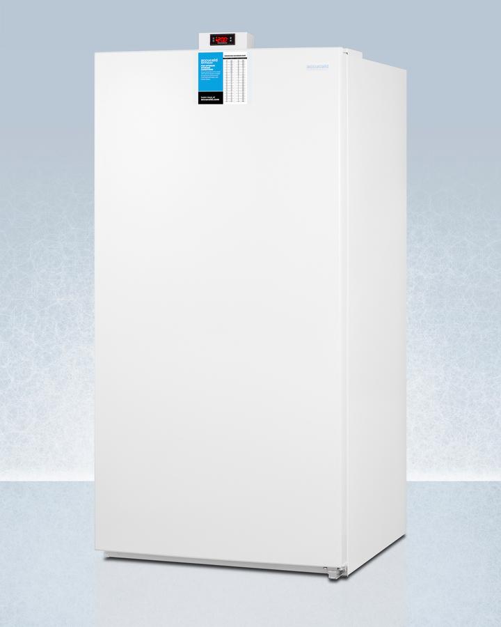 Summit FFUF234IM 33" Wide Upright All-Freezer With Icemaker