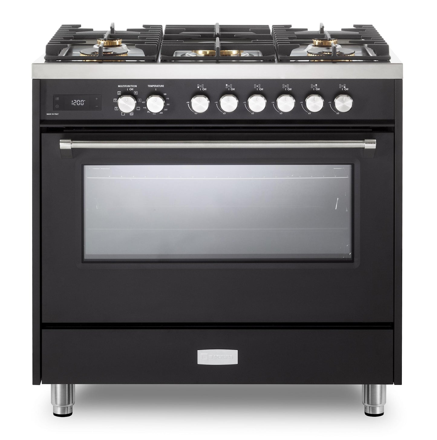 Verona VUFSGE365E Verona Ultima 36" Dual Fuel Range - Matte Black