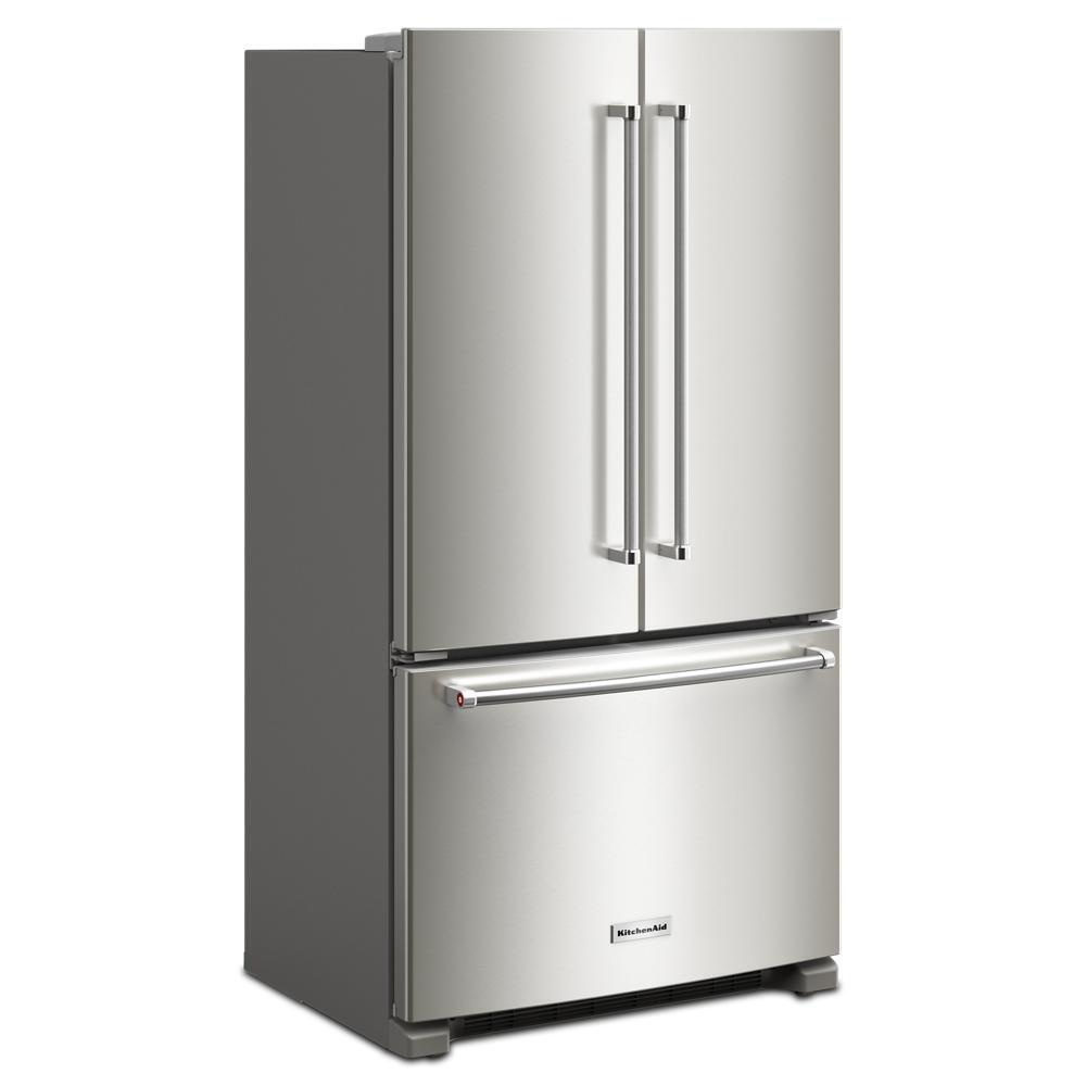 Kitchenaid KRFC136RPS 20 Cu. Ft. 36-Inch Width Counter-Depth French Door Refrigerator With Interior Dispense