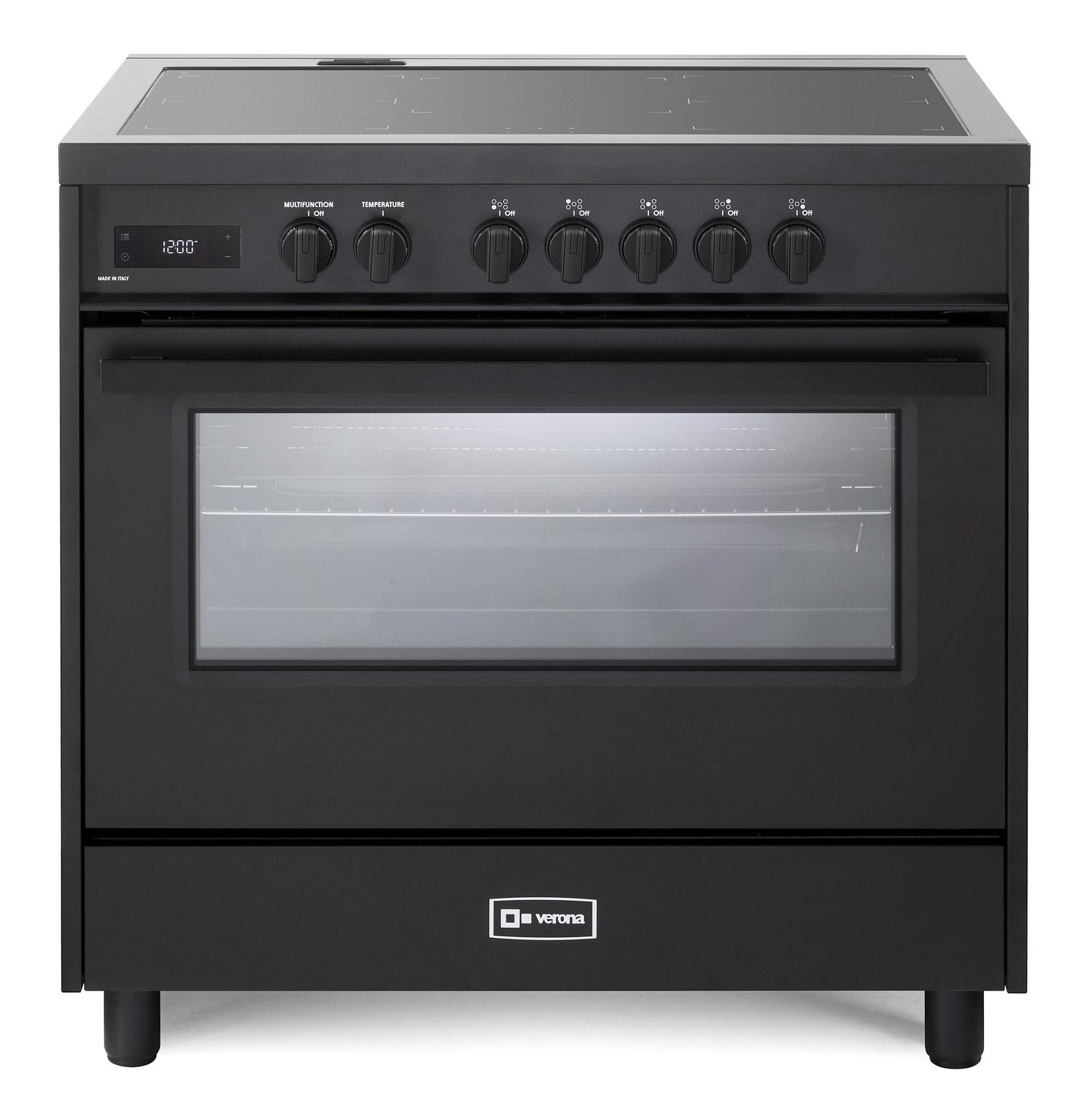 Verona VMFSIE365EE Verona Ult Midnight 36" Induction Range - Full Black