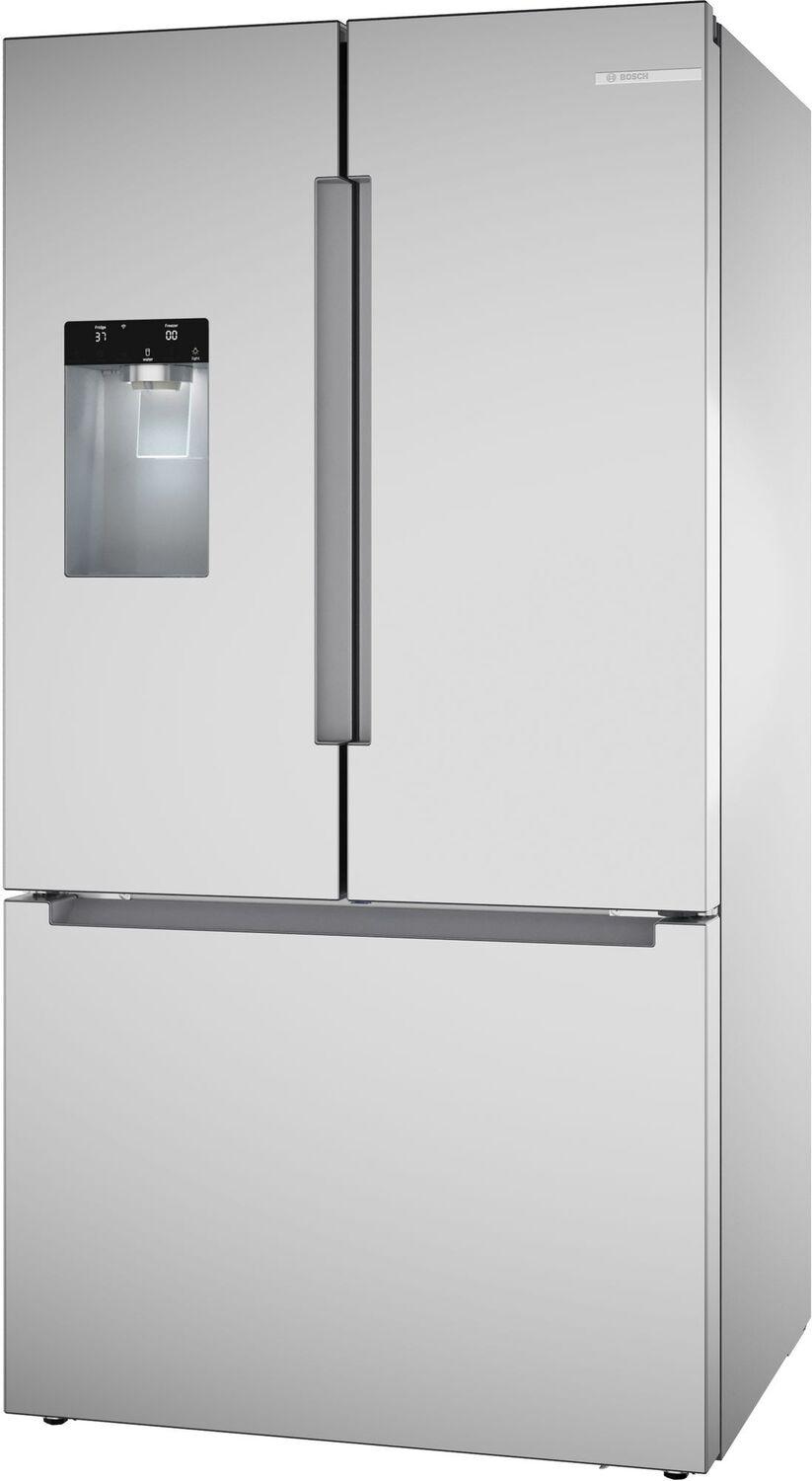 Bosch B36FD10ENS 100 Series French Door Bottom Mount Refrigerator 36" Stainless Steel (With Anti-Fingerprint) B36Fd10Ens