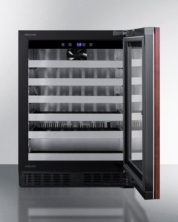 Summit ASDW2412PNR 24" Wide Built-In Wine Cellar, Ada Compliant (Panel Not Included)