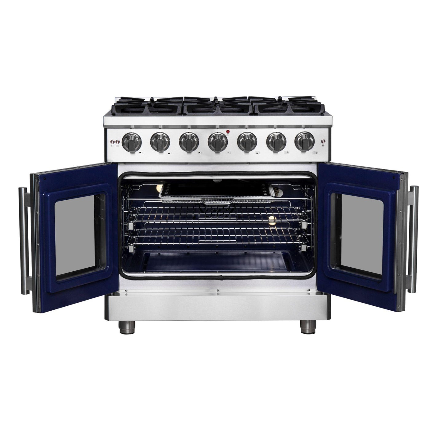 Forno FFSGS643936 Forno Massimo 36" Freestanding French Door Gas Convection Range