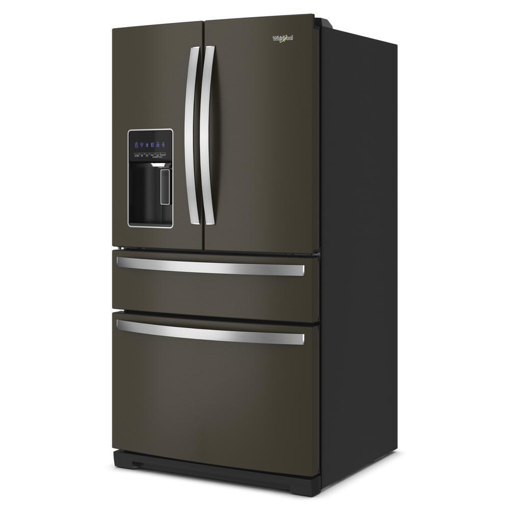 Whirlpool WRMF7736PV 36-Inch Wide 4 Door Refrigerator With Prep And Store Bins - 26 Cu. Ft.