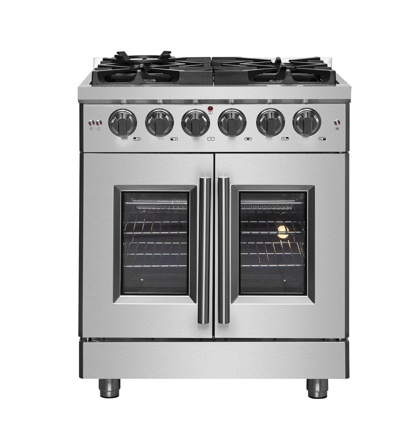 Forno FFSGS643930 Forno Massimo 30" Freestanding French Door Gas Convection Range