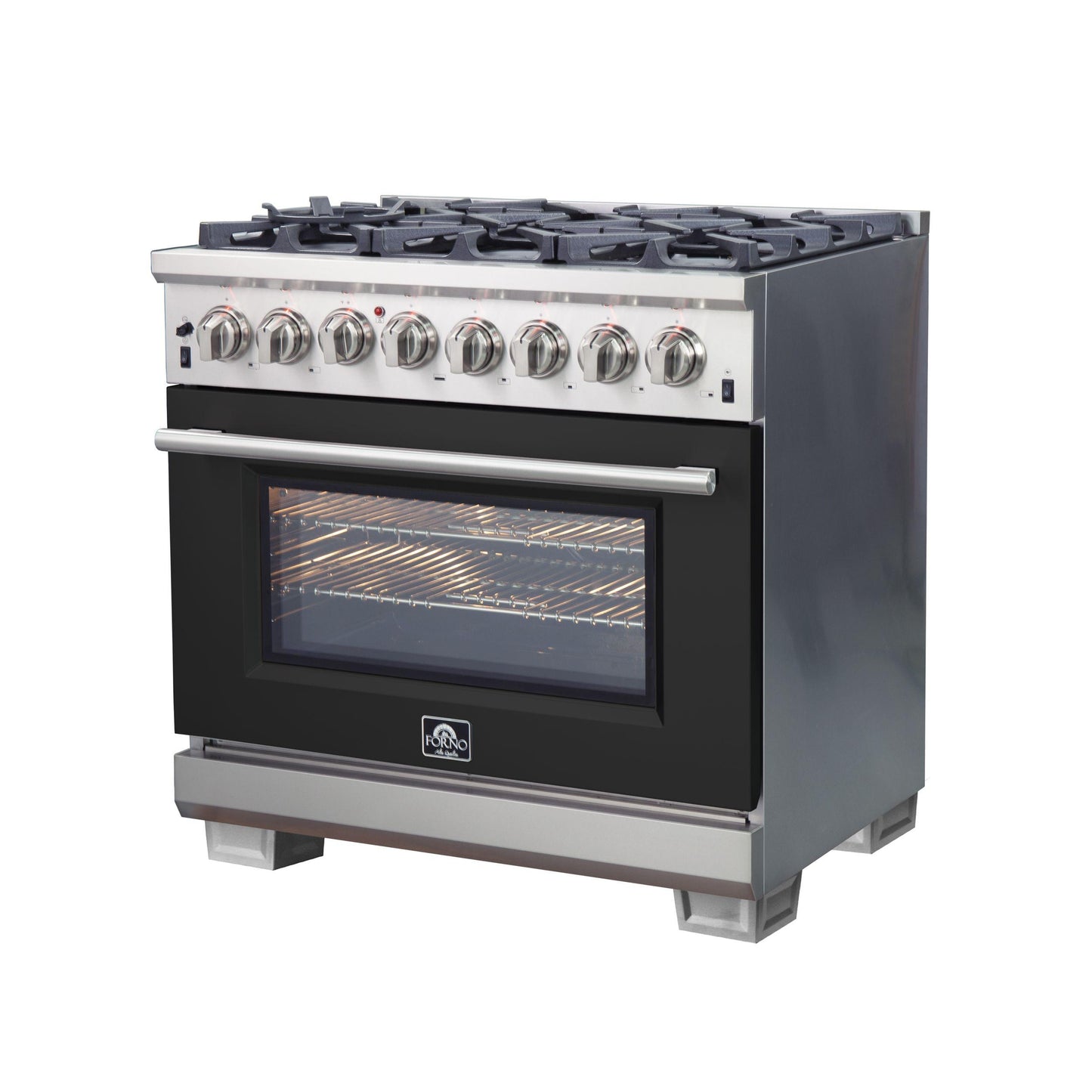 Forno FFSGS618736 Forno Capriasca 36" Freestanding Dual Fuel Range