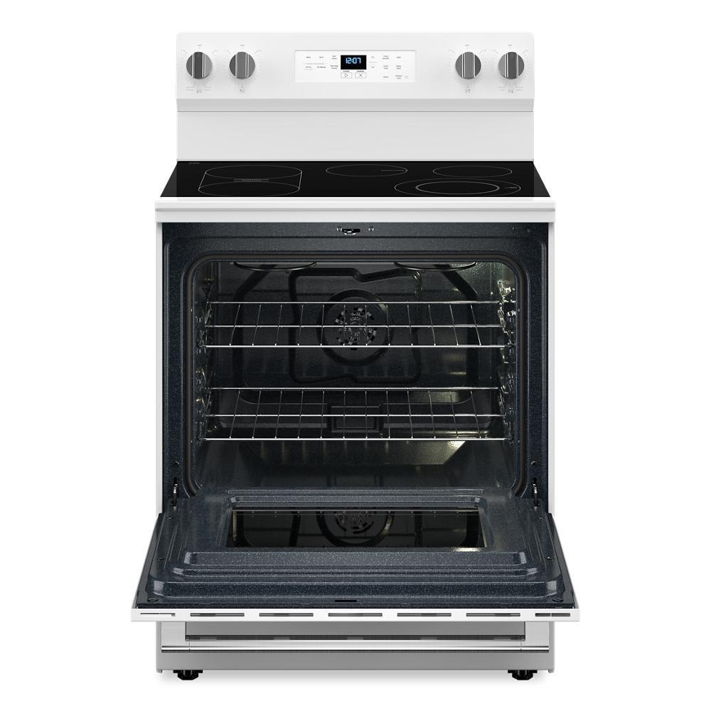 Maytag MFES6030RW 30-Inch Wide Electric Range With No Preheat Air Fry And Air Baking - 5.3 Cu. Ft.