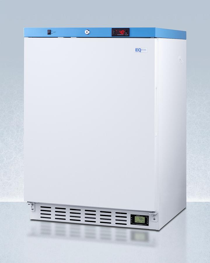 Summit ACR51WNSF456LHD 24" Wide Built-In Healthcare Refrigerator, Certified To Nsf/Ansi 456 Vaccine Storage Standard