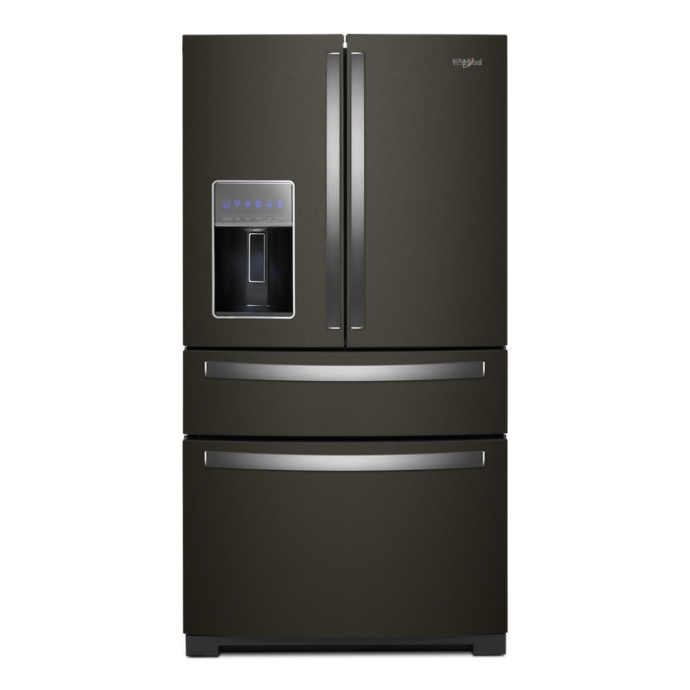 Whirlpool WRMF7736PV 36-Inch Wide 4 Door Refrigerator With Prep And Store Bins - 26 Cu. Ft.