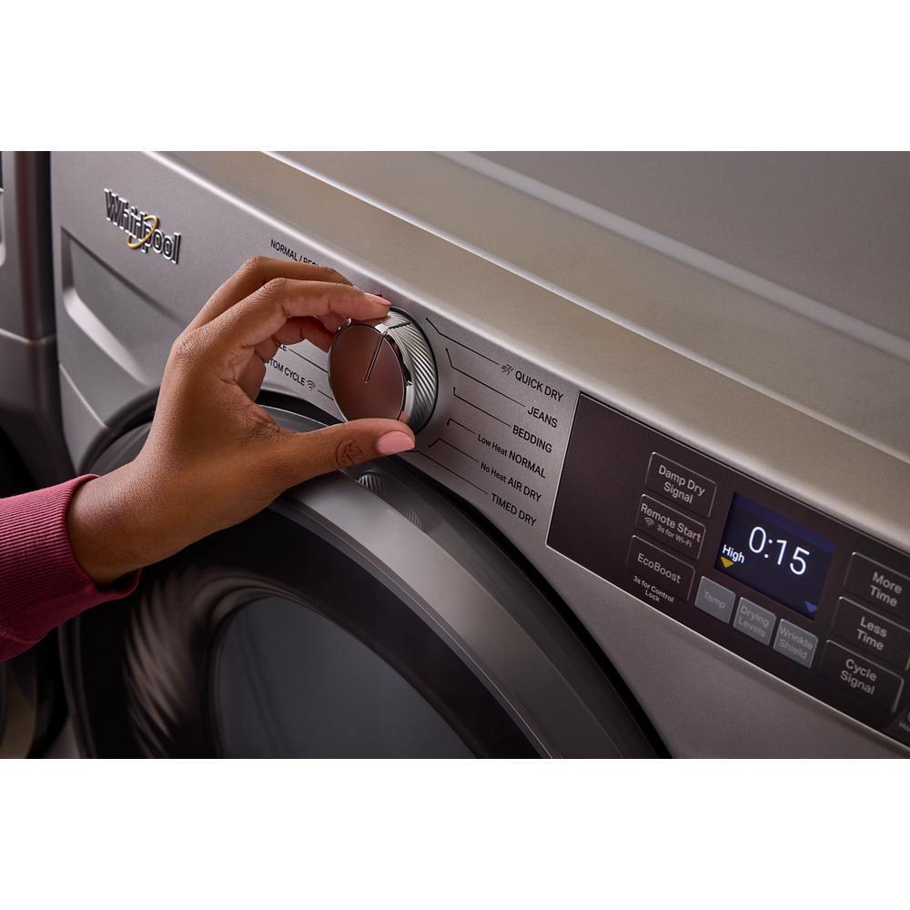 Whirlpool WED5720RR 7.4 Cu. Ft. Smart Front Load Energy Star® Electric Dryer With Wrinkle Shield&#8482; Option