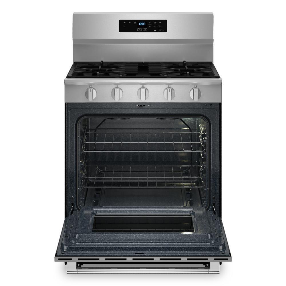 Maytag MFGS4030RS 30-Inch Wide Gas Range With Steam Clean - 5.0 Cu. Ft.