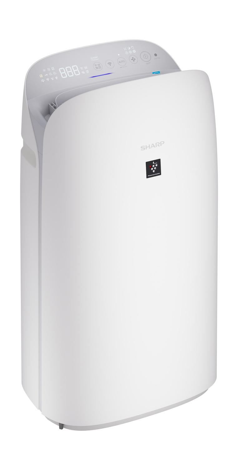 Sharp KCP70UW Sharp Smart Plasmacluster Ion Air Purifier With True Hepa + Humidifier For Large Rooms