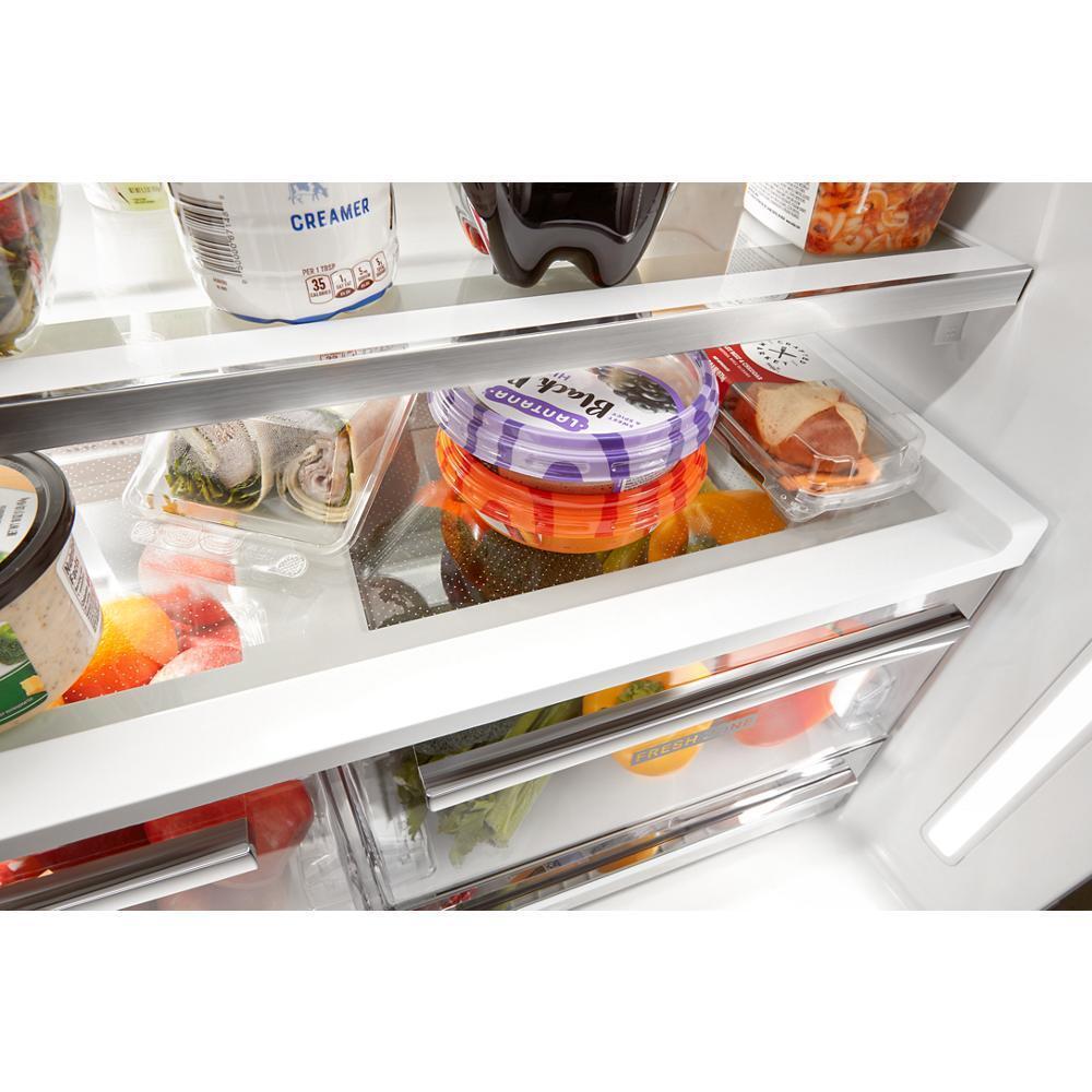 Whirlpool WRQC7836RZ 36-Inch Counter Depth 4 Door Refrigerator With Ice Maker In Door