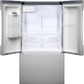 Bosch B36FD10ENS 100 Series French Door Bottom Mount Refrigerator 36