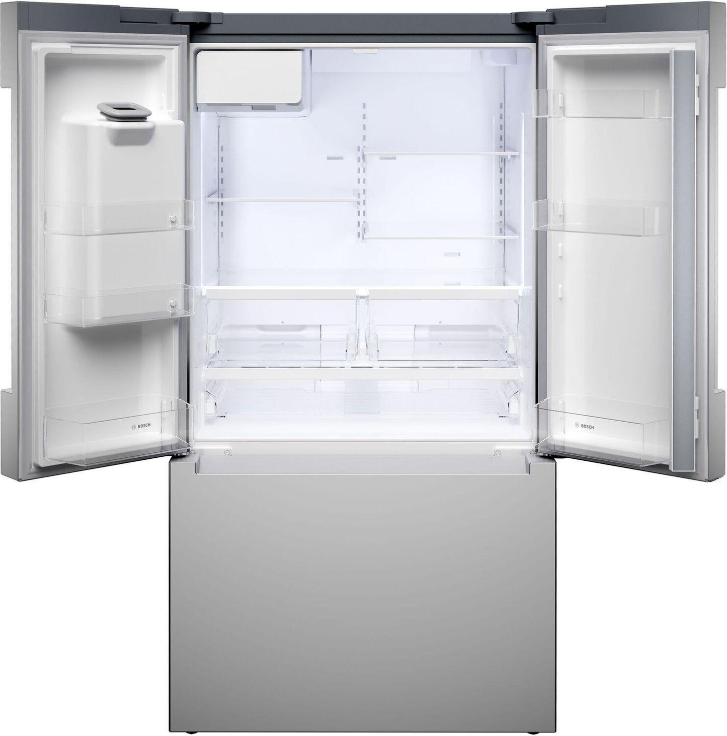 Bosch B36FD10ENS 100 Series French Door Bottom Mount Refrigerator 36" Stainless Steel (With Anti-Fingerprint) B36Fd10Ens