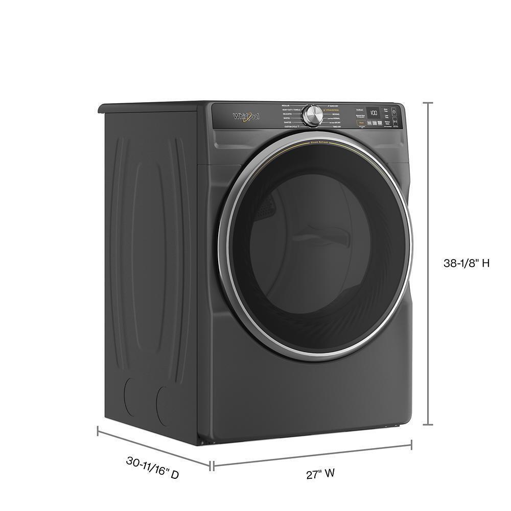 Whirlpool WED6720RU 7.4 Cu. Ft. Smart Front Load Energy Star® Electric Dryer With Steam Capabilities