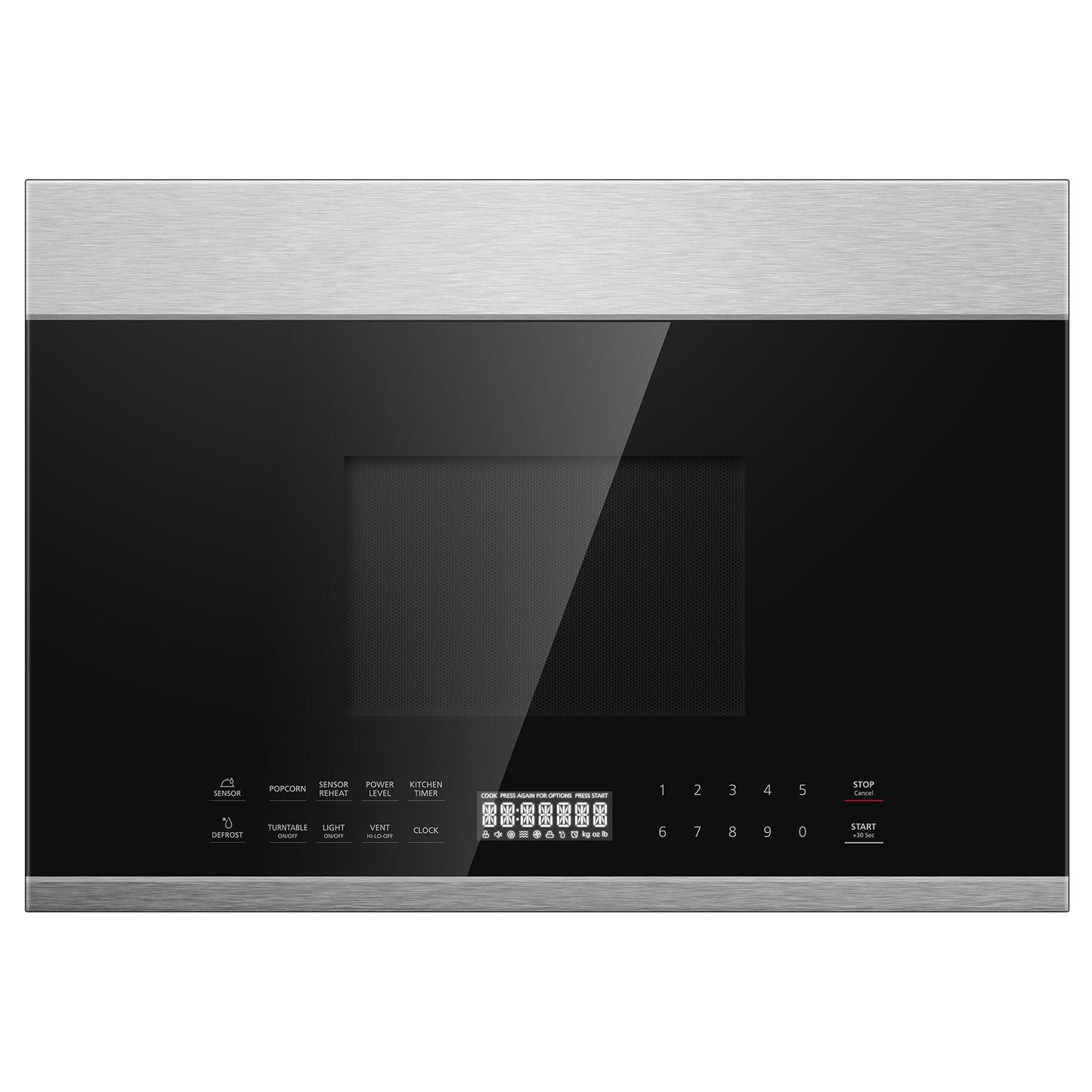 Forno FOTR307924 Forno Capriolo 24" Otr Stainless Steel Microwave Oven 1.3 Cu.Ft.