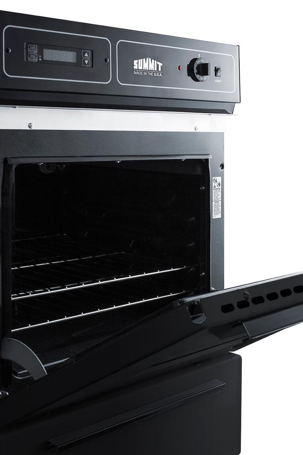 Summit TEM715DK 24" Wide Electric Wall Oven, 115V