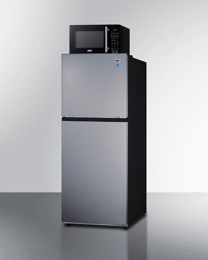 Summit MRF1089PLA Microwave/Refrigerator-Freezer Combination With Allocator