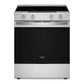 Whirlpool WSES7530RZ 30-Inch Smart Slide In Electric Range With Air Cooking Technology, No Preheat Air Fry, Wipeclean™ Coating, Steam/Self Clean And High Speed Preheat