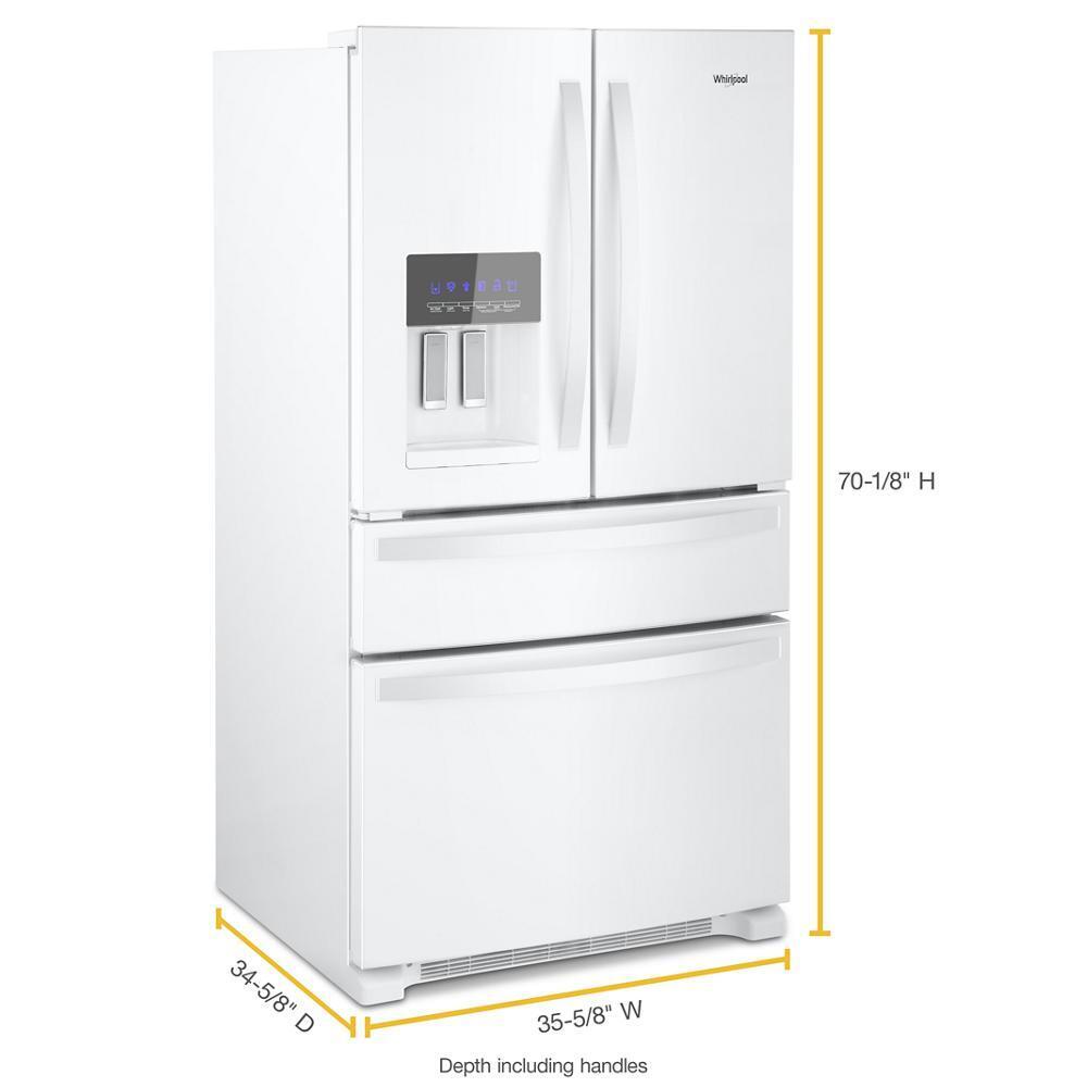 Whirlpool WRMF3636RV Whirlpool® 36-Inch Wide French Door Bottom Mount Refrigerator