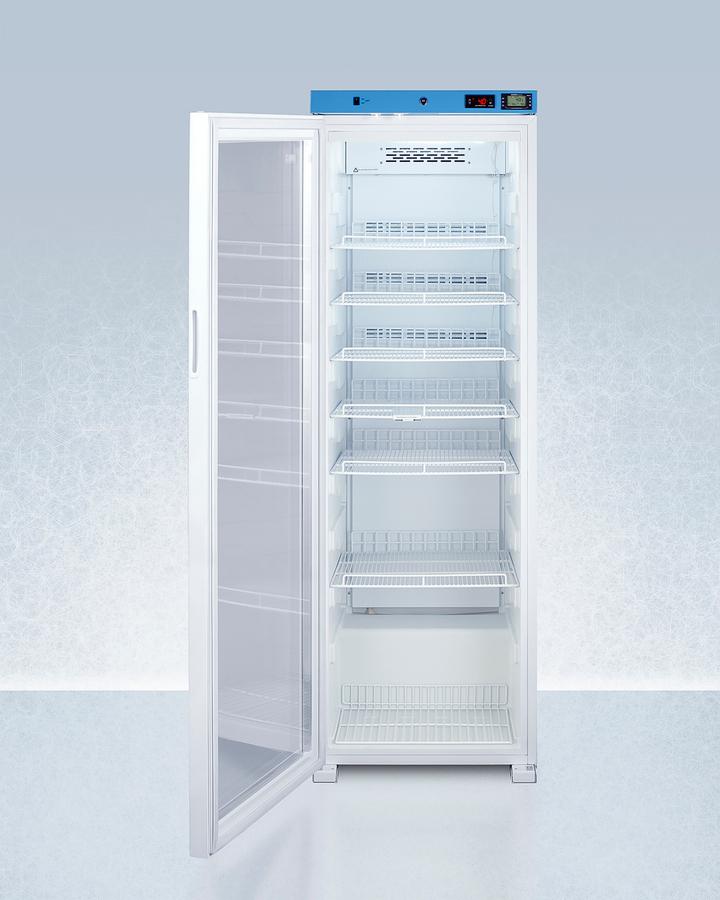 Summit ACR1602GNSF456LHD 24" Wide Upright Healthcare Refrigerator, Certified To Nsf/Ansi 456 Vaccine Storage Standard