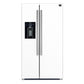 Forno FFRBI184436WHT Espresso Salerno 36-Inch Side-By-Side White Refrigerator 20 Cu.Ft