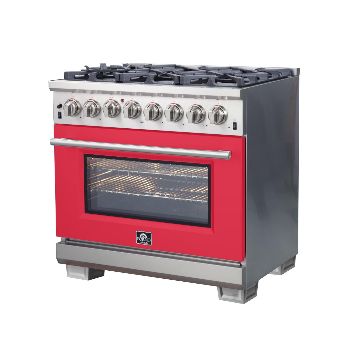 Forno FFSGS618736 Forno Capriasca 36" Freestanding Dual Fuel Range