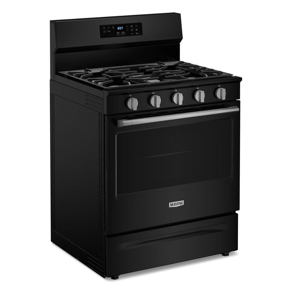 Maytag MFGS6030RB 30-Inch Wide Gas Range With No Preheat Air Fry And Air Baking - 5.0 Cu. Ft.